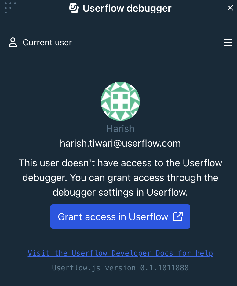 debugger ui