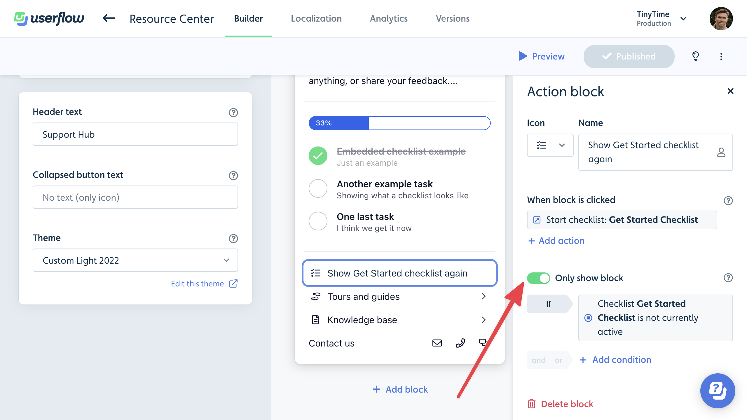 conditional-block-checklist